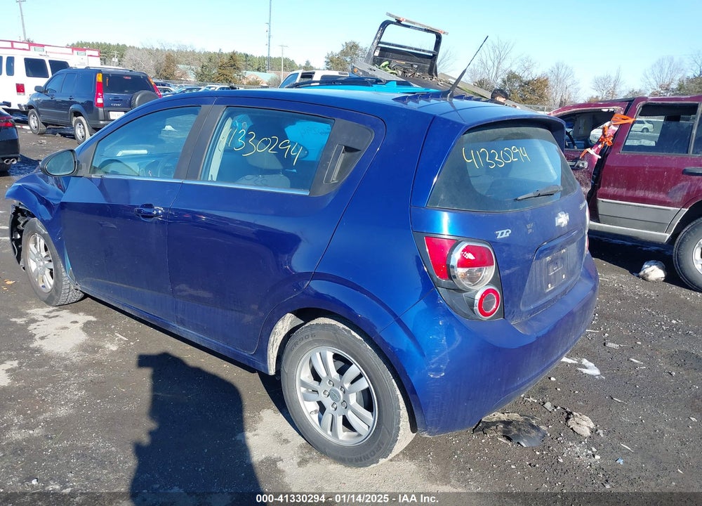 2012 CHEVROLET SONIC VIN: 1G1JC6SB5C4202710