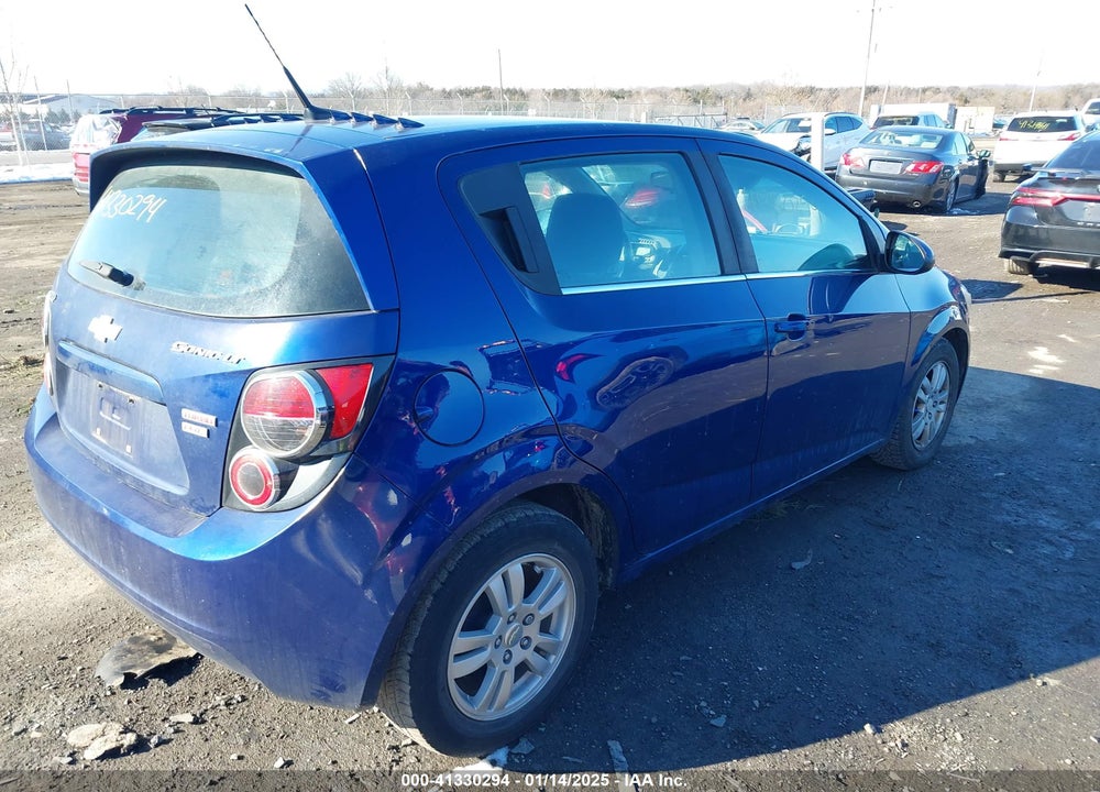 2012 CHEVROLET SONIC VIN: 1G1JC6SB5C4202710