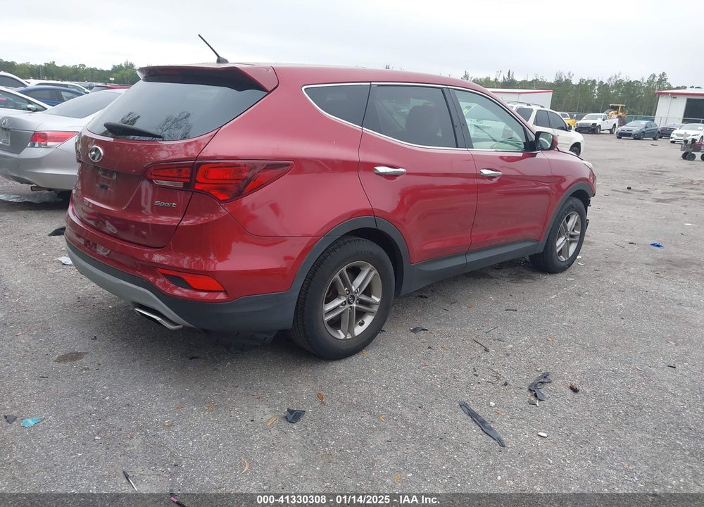 2018 HYUNDAI SANTA FE SPORT 2.4L VIN: 5XYZT3LB0JG542420