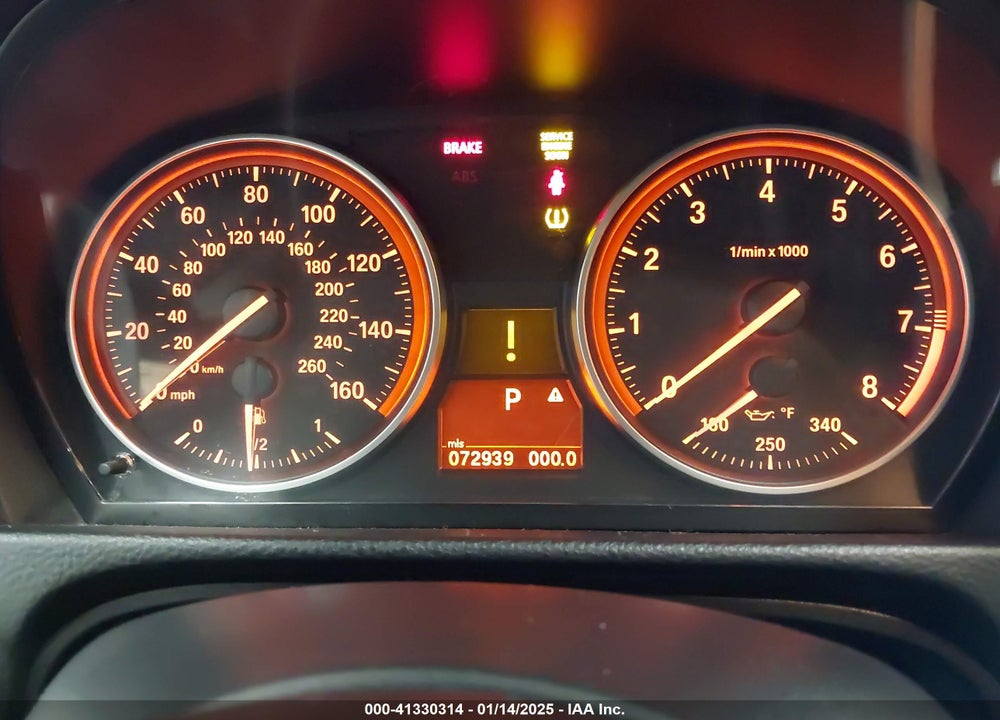 2009 BMW 328I VIN: WBAWV13539P121910