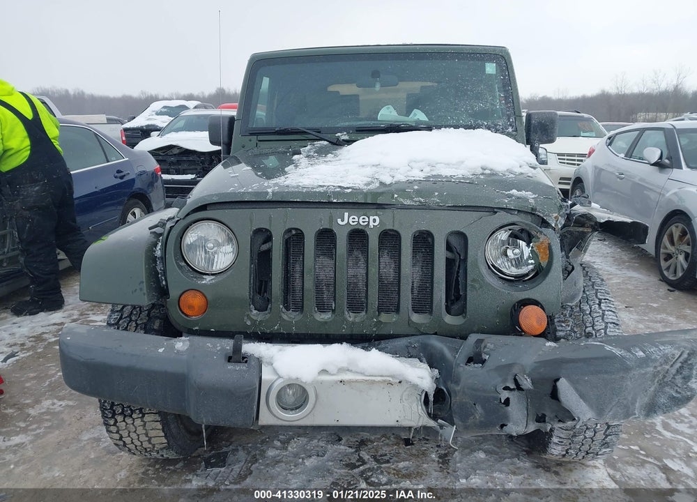 2008 JEEP WRANGLER SAHARA VIN: 1J4FA54118L506254