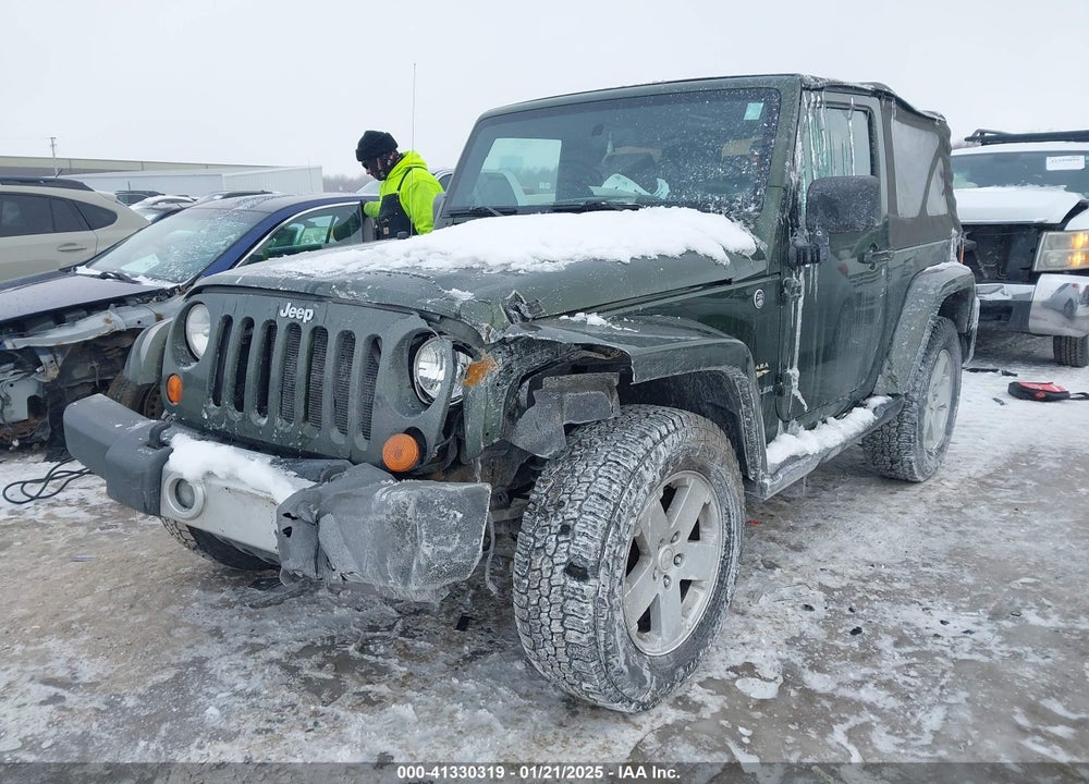 2008 JEEP WRANGLER SAHARA VIN: 1J4FA54118L506254