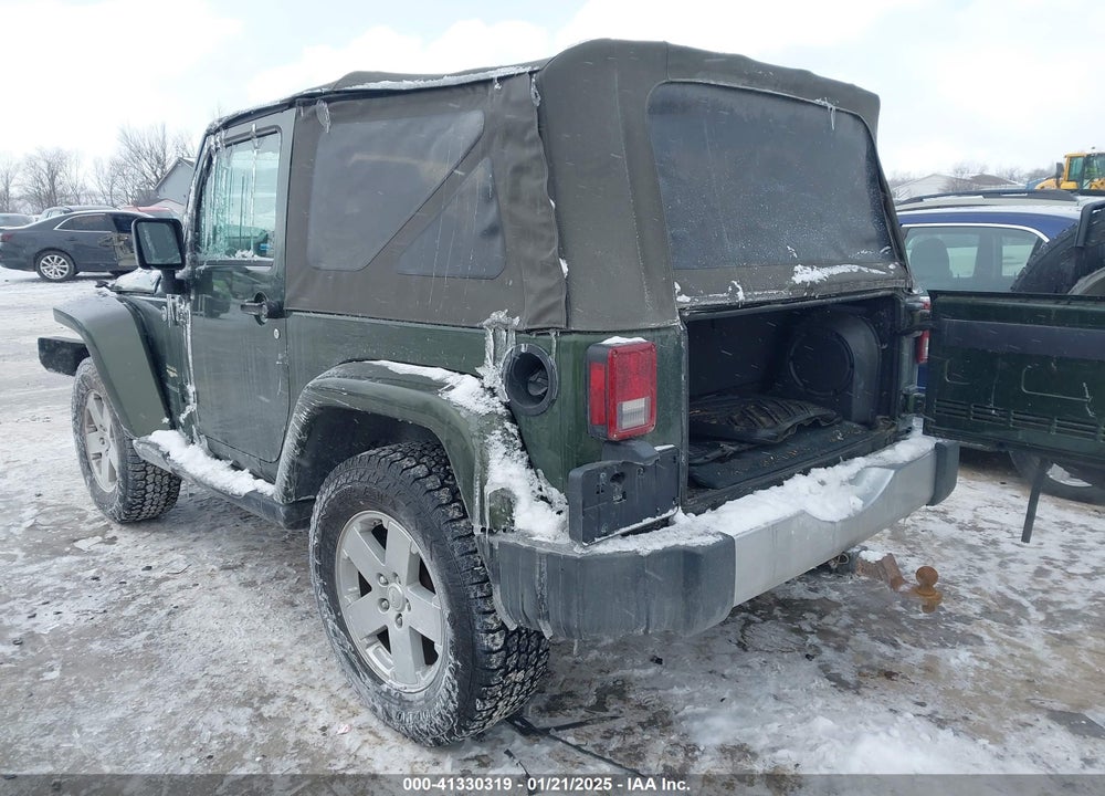 2008 JEEP WRANGLER SAHARA VIN: 1J4FA54118L506254