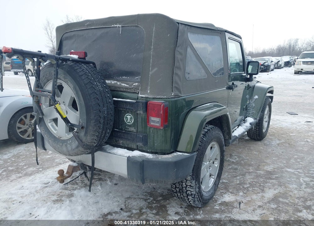 2008 JEEP WRANGLER SAHARA VIN: 1J4FA54118L506254