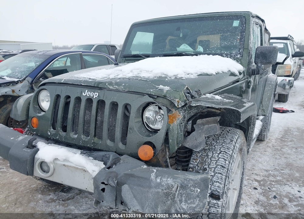 2008 JEEP WRANGLER SAHARA VIN: 1J4FA54118L506254