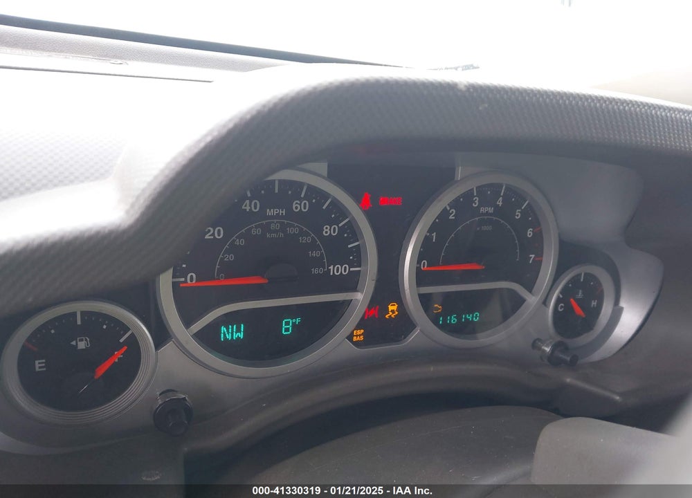 2008 JEEP WRANGLER SAHARA VIN: 1J4FA54118L506254
