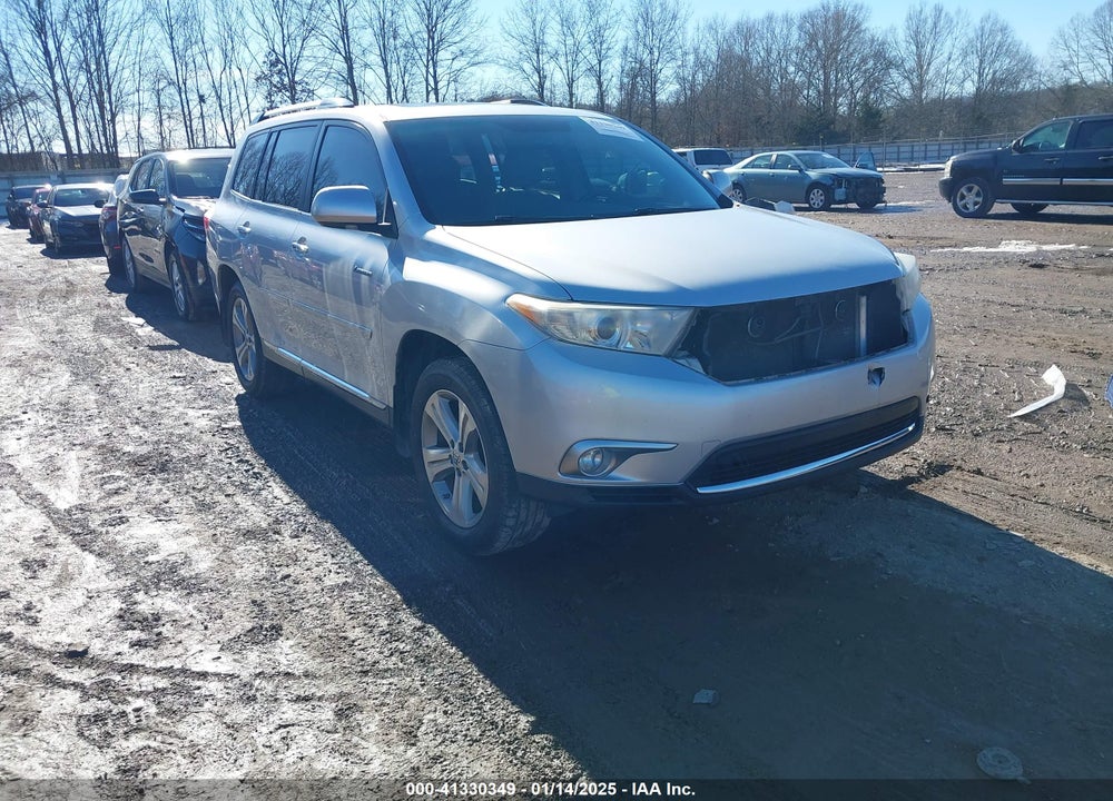 2012 TOYOTA HIGHLANDER LIMITED V6 VIN: 5TDYK3EH5CS078594