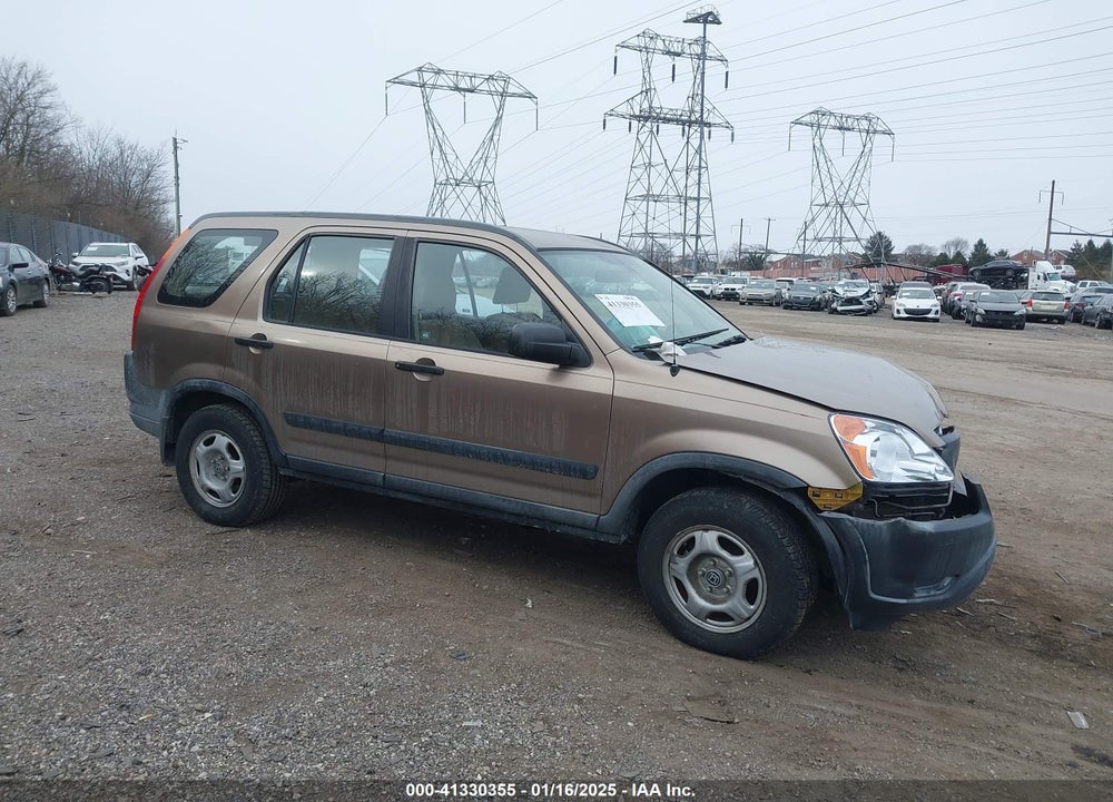 2004 HONDA CR-V LX VIN: JHLRD68464C009668