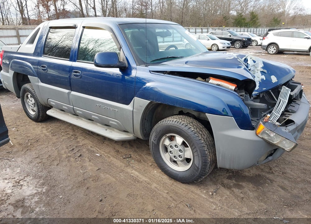 2002 CHEVROLET AVALANCHE 1500 VIN: 3GNEK13TX2G293603