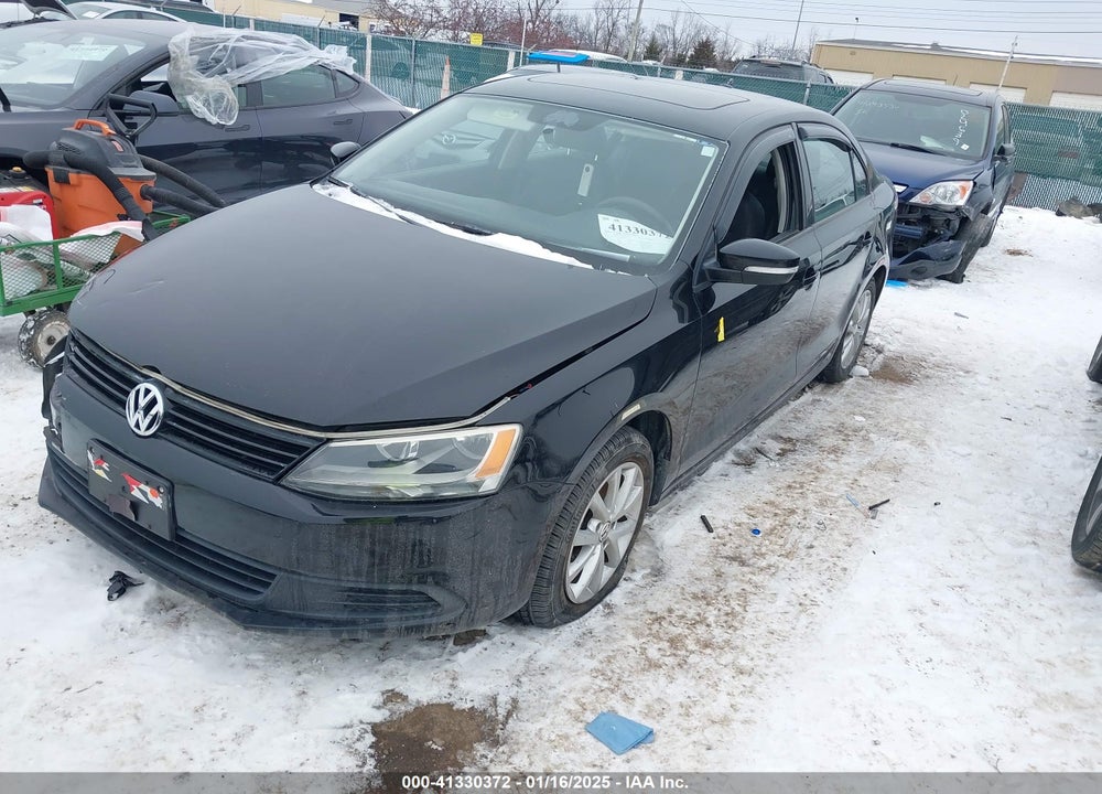 2012 VOLKSWAGEN JETTA SEDAN VIN: 3VWDX7AJXCM396675