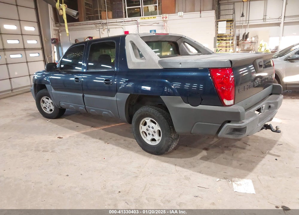 2004 CHEVROLET AVALANCHE 1500 VIN: 3GNEC12T14G257462