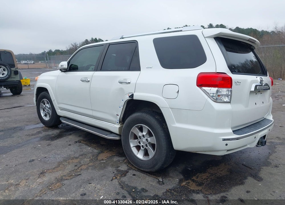 2013 TOYOTA 4RUNNER SR5/LIMITED VIN: JTEZU5JR3D5059330