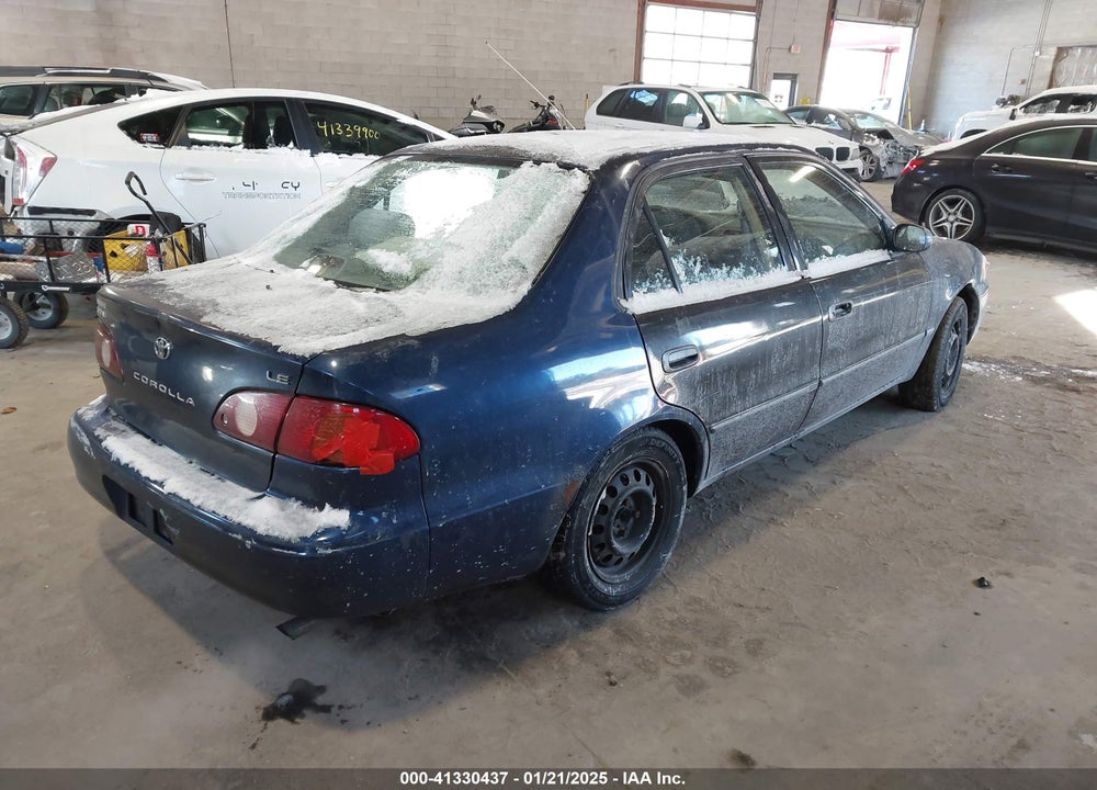 2001 TOYOTA COROLLA LE VIN: 2T1BR12E11C498942
