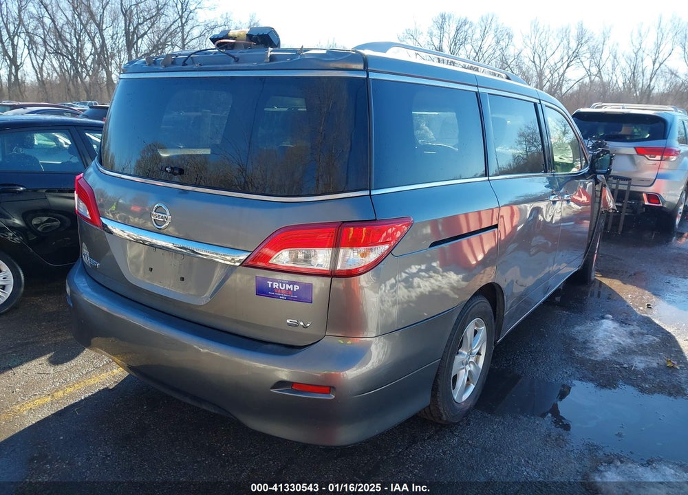 2017 NISSAN QUEST SV VIN: JN8AE2KP2H9170299