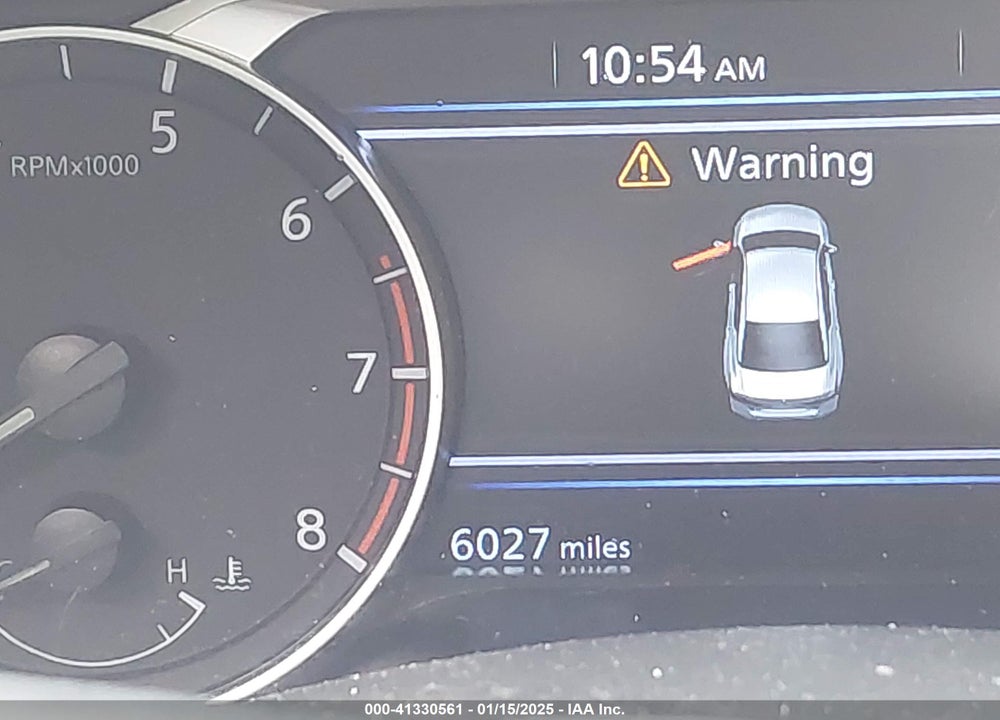 2025 NISSAN ALTIMA SV FWD VIN: 1N4BL4DV4SN305526