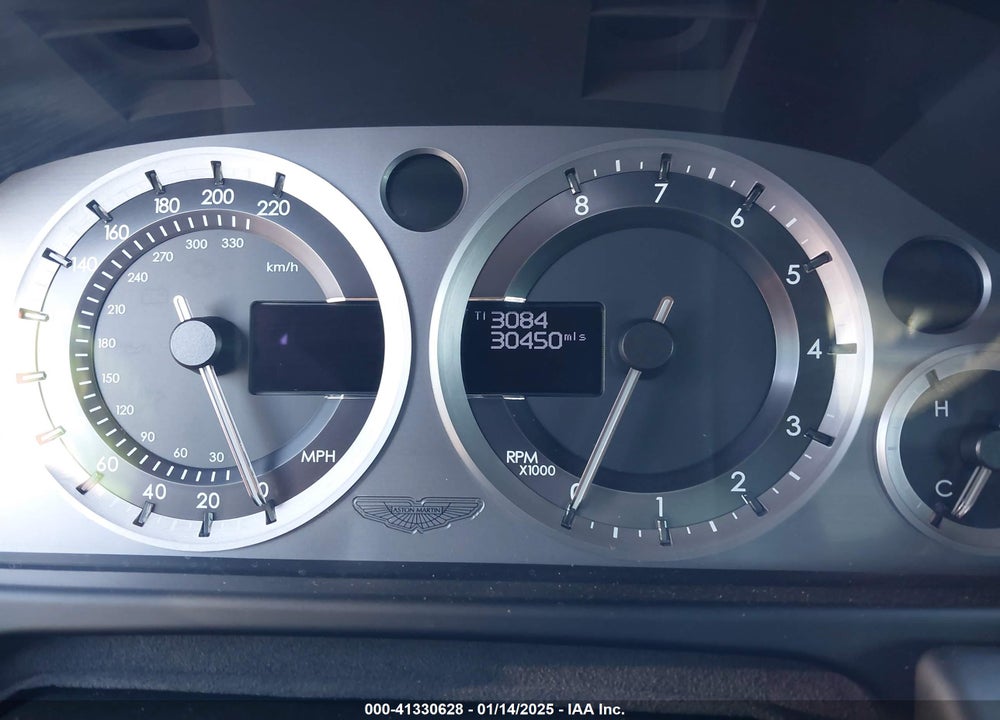 2013 ASTON MARTIN V8 VANTAGE VIN: SCFEBBAK8DGC17793