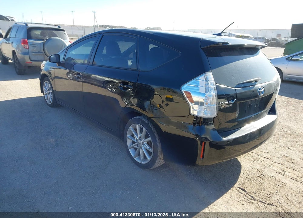 2012 TOYOTA PRIUS V FIVE VIN: JTDZN3EU0C3020001