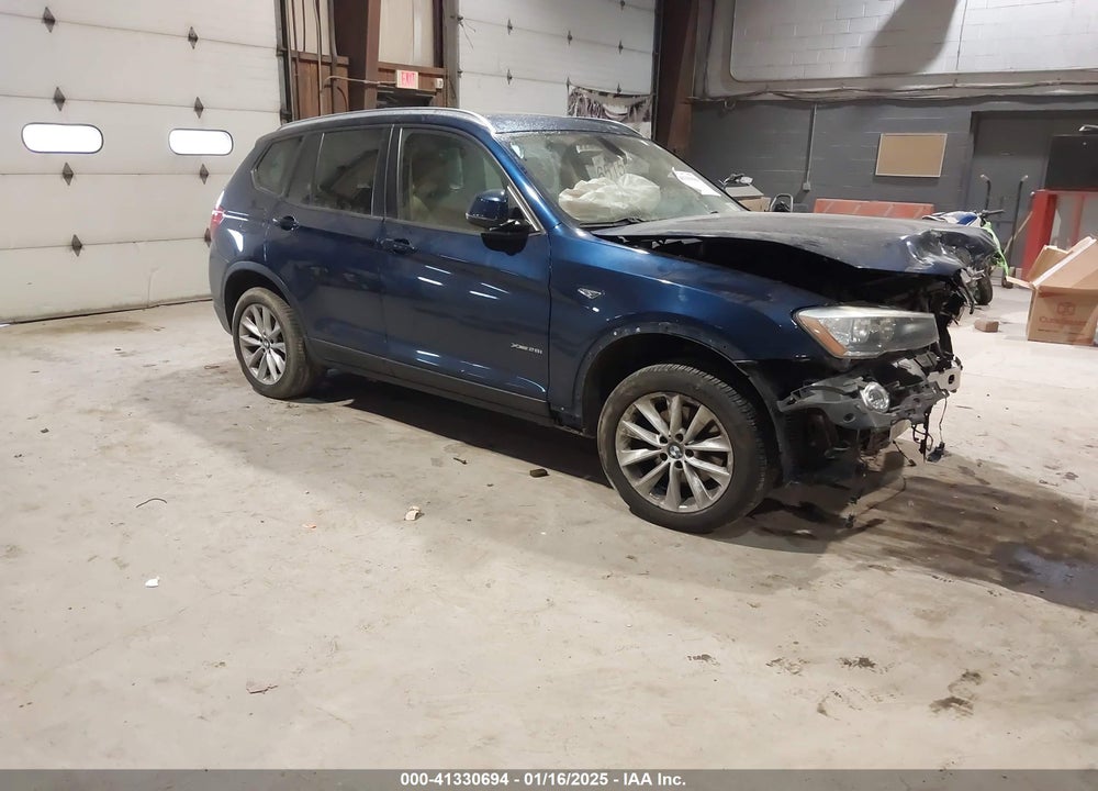 2016 BMW X3 XDRIVE28I VIN: 5UXWX9C51G0D83914