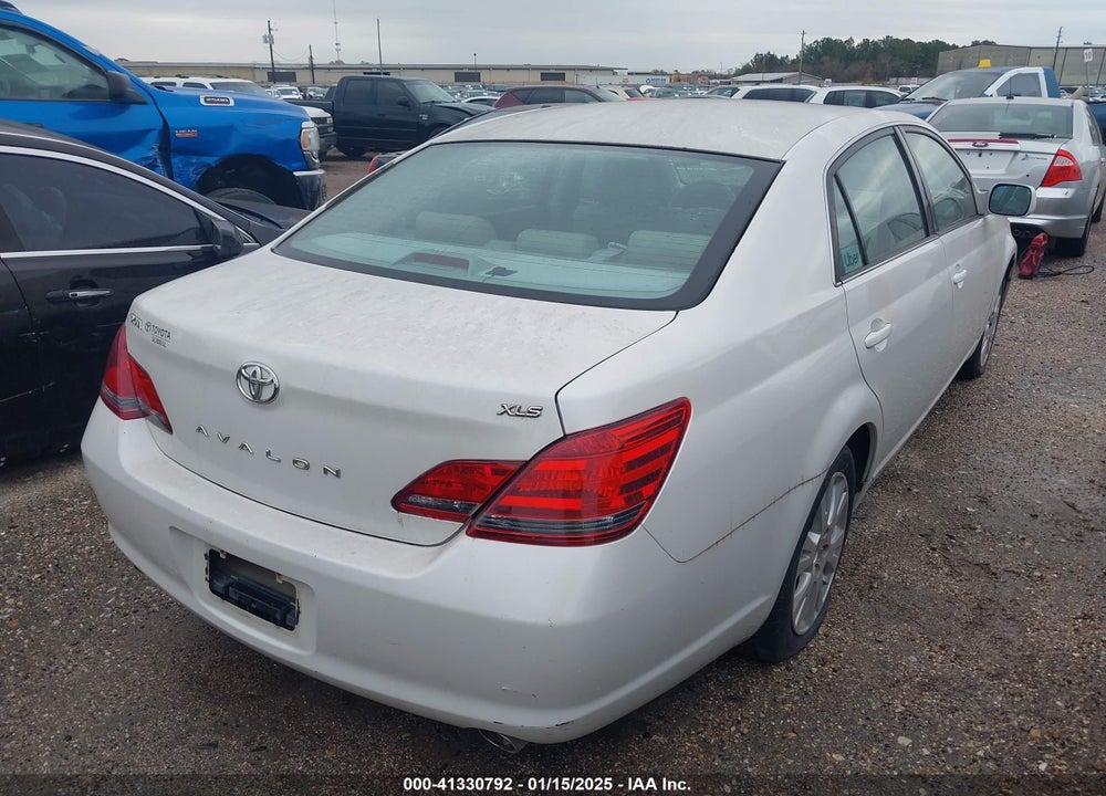 2008 TOYOTA AVALON XLS VIN: 4T1BK36B48U292569