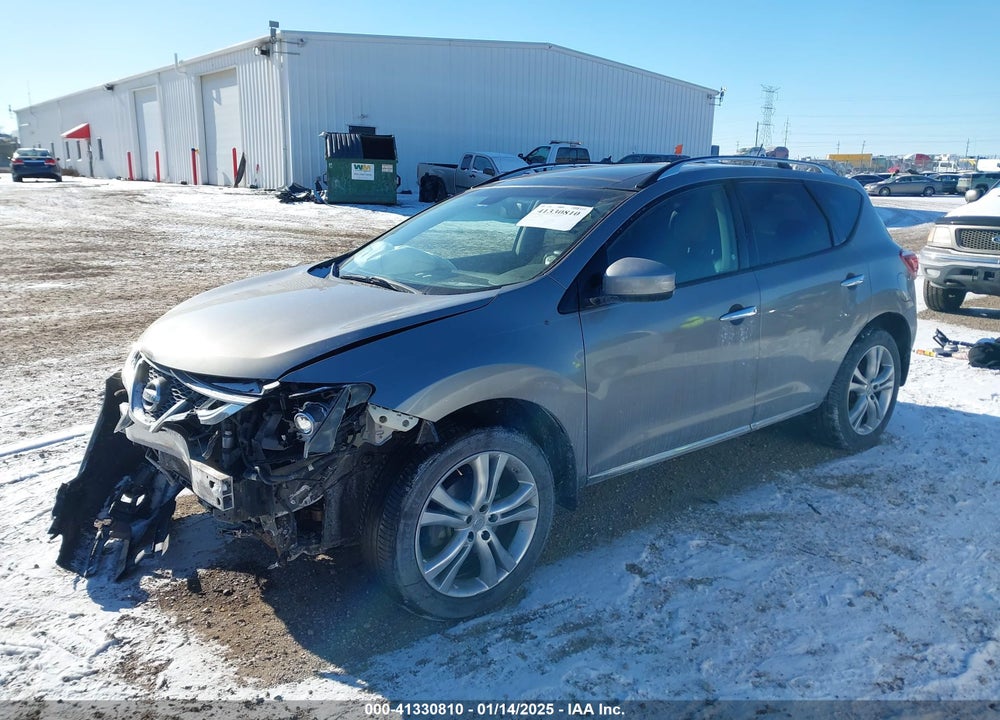 2011 NISSAN MURANO LE VIN: JN8AZ1MW5BW185004