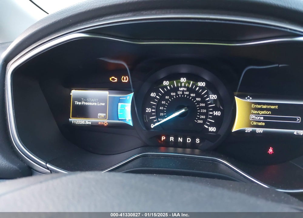 2016 FORD FUSION SE VIN: 3FA6P0H94GR272656
