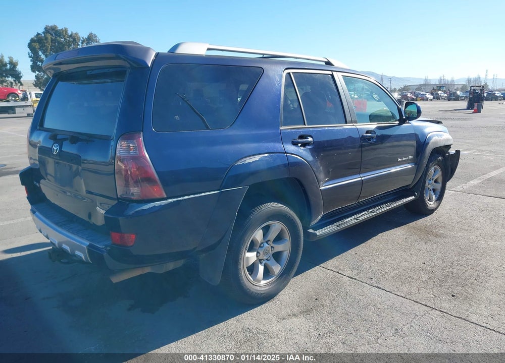 2005 TOYOTA 4RUNNER SR5 SPORT V8 VIN: JTEBT14R058018971