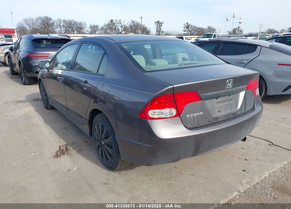 2009 HONDA CIVIC LX VIN: 19XFA165X9E051462