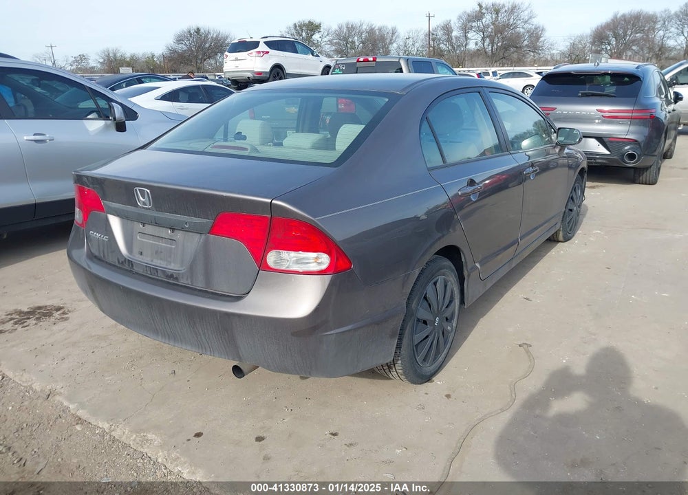 2009 HONDA CIVIC LX VIN: 19XFA165X9E051462