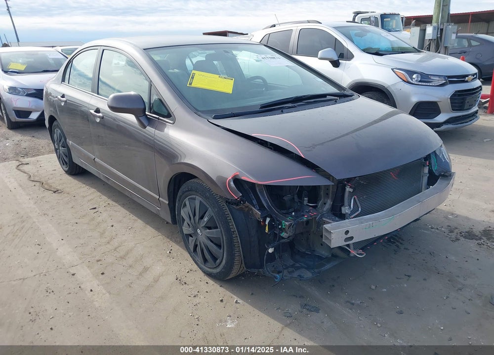 2009 HONDA CIVIC LX VIN: 19XFA165X9E051462
