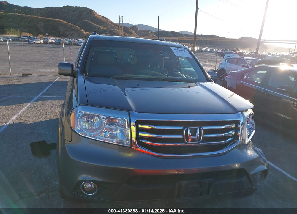 2013 HONDA PILOT EX-L VIN: 5FNYF4H77DB055241