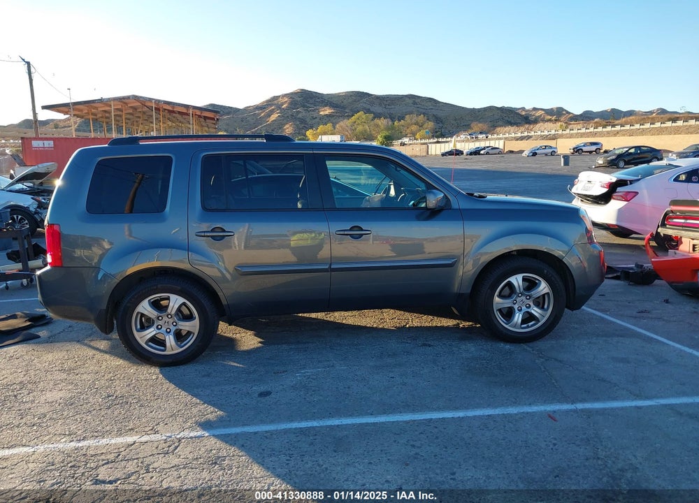 2013 HONDA PILOT EX-L VIN: 5FNYF4H77DB055241