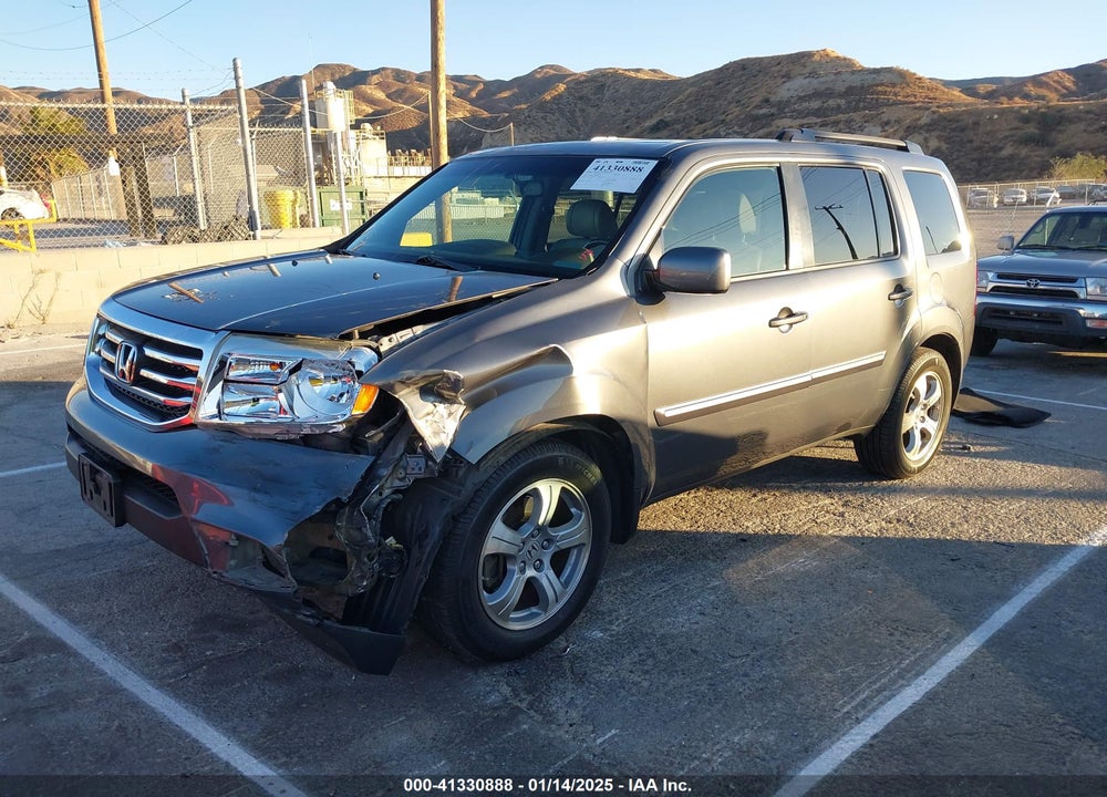 2013 HONDA PILOT EX-L VIN: 5FNYF4H77DB055241