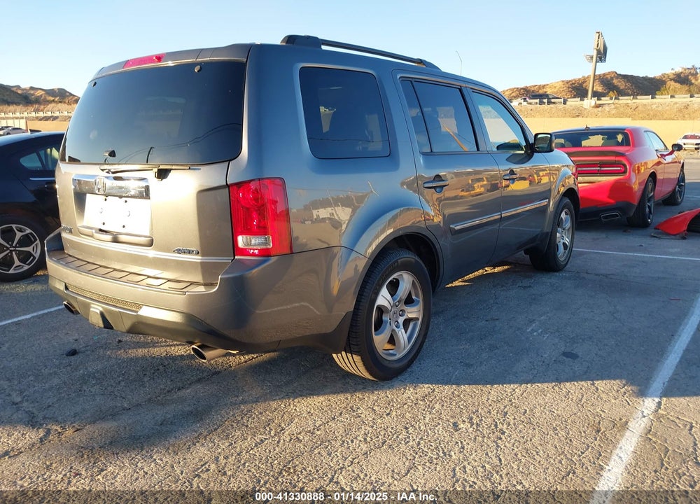 2013 HONDA PILOT EX-L VIN: 5FNYF4H77DB055241