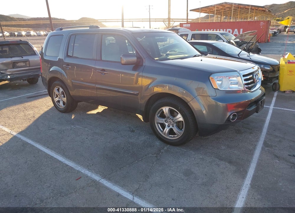 2013 HONDA PILOT EX-L VIN: 5FNYF4H77DB055241
