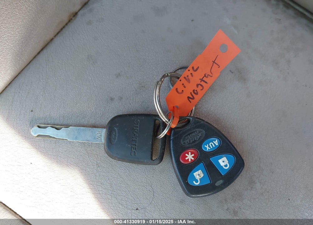 2004 HONDA CIVIC EX VIN: 2HGES26754H609930
