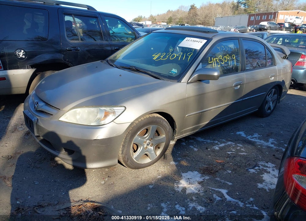 2004 HONDA CIVIC EX VIN: 2HGES26754H609930
