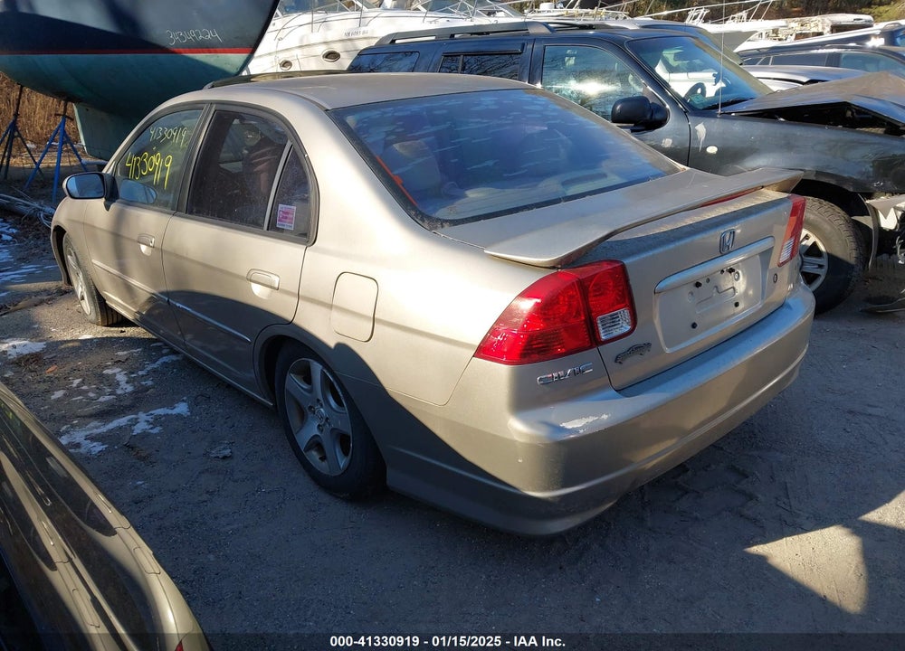 2004 HONDA CIVIC EX VIN: 2HGES26754H609930