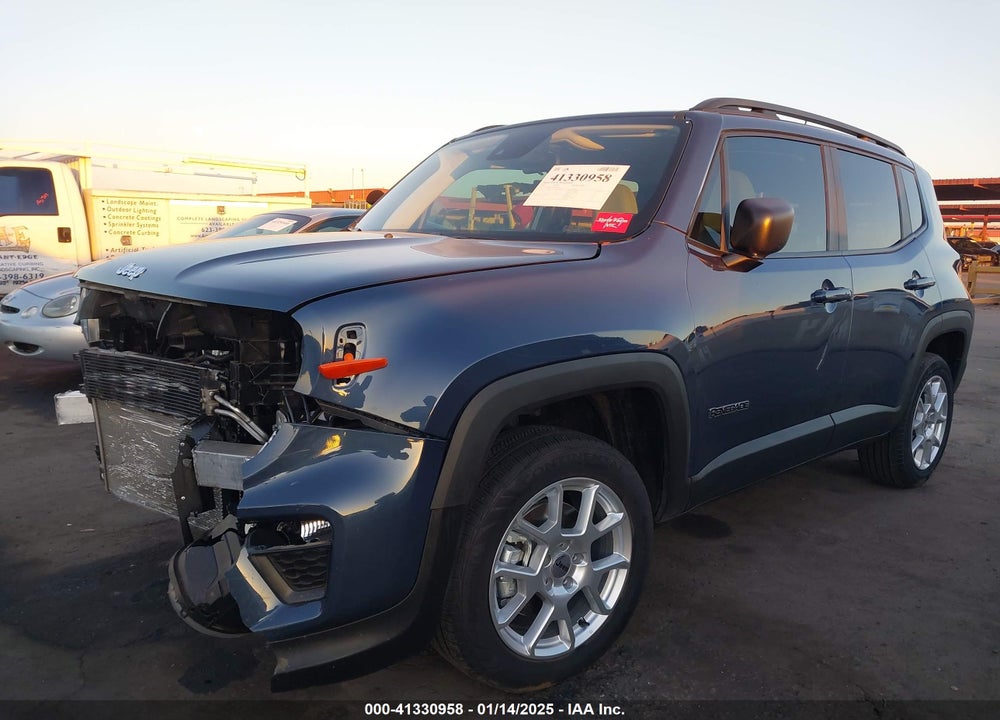 2022 JEEP RENEGADE LATITUDE 4X4 VIN: ZACNJDB19NPN90729