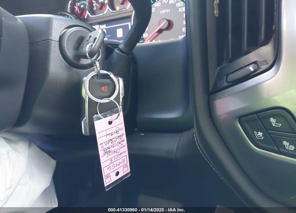 2018 CHEVROLET SILVERADO 1500 2LZ VIN: 3GCUKSEC0JG272748