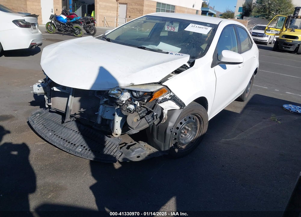 2014 TOYOTA COROLLA LE VIN: 5YFBURHE4EP171896