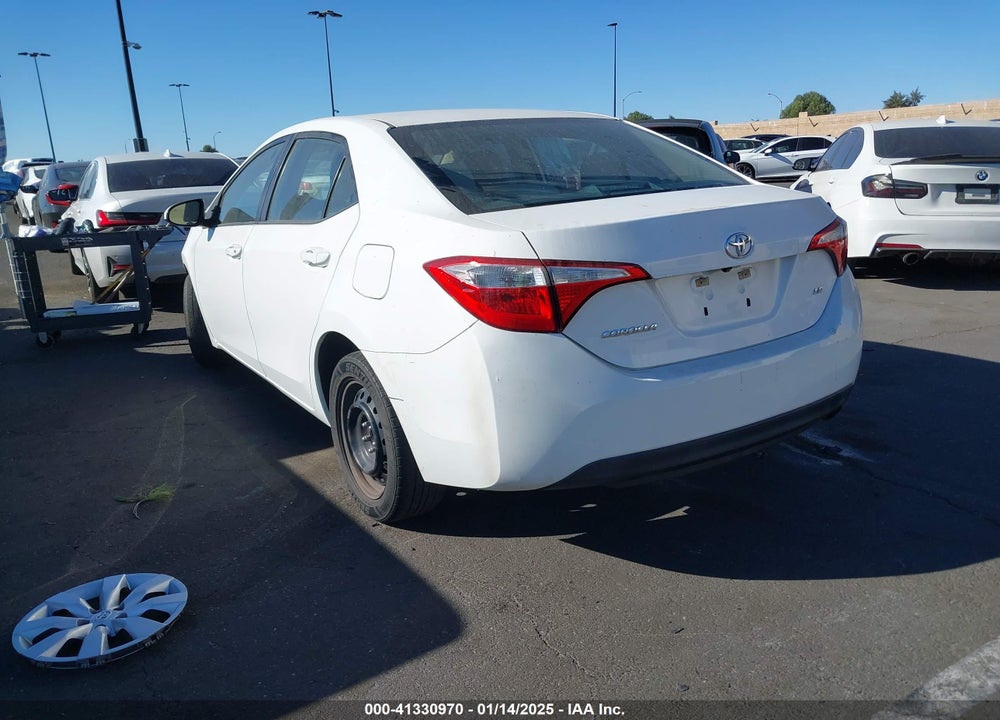 2014 TOYOTA COROLLA LE VIN: 5YFBURHE4EP171896