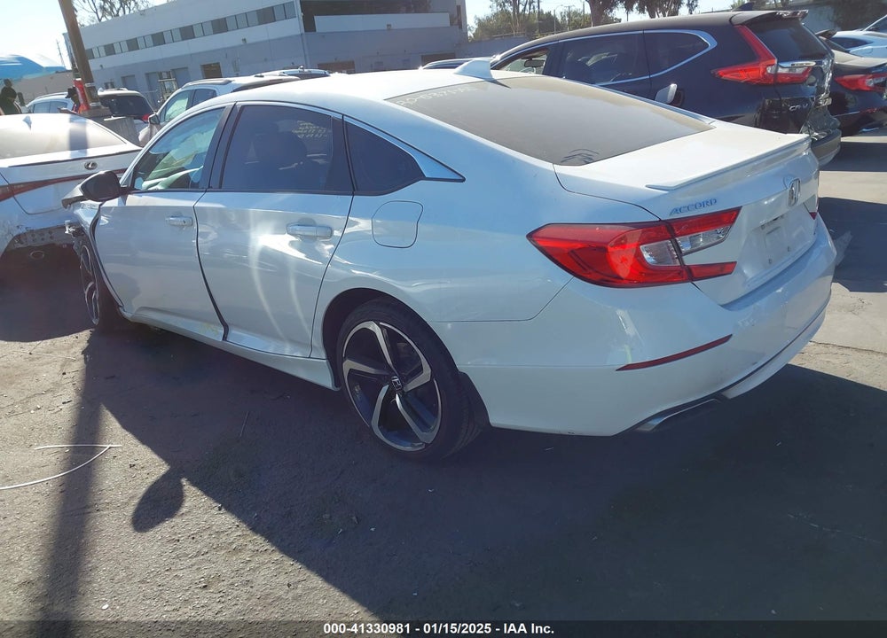 2019 HONDA ACCORD SPORT VIN: 1HGCV1F3XKA037559