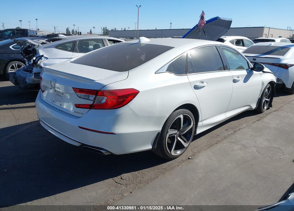 2019 HONDA ACCORD SPORT VIN: 1HGCV1F3XKA037559