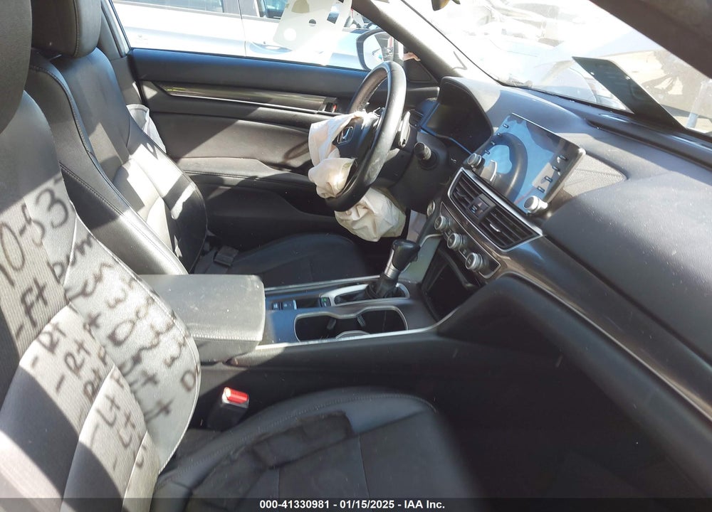 2019 HONDA ACCORD SPORT VIN: 1HGCV1F3XKA037559