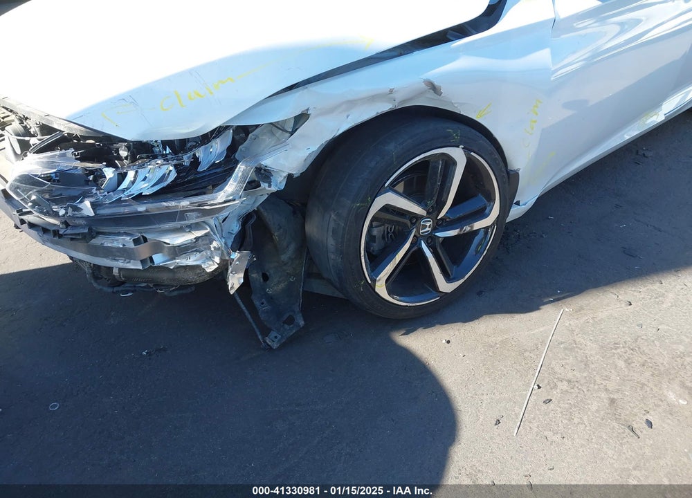 2019 HONDA ACCORD SPORT VIN: 1HGCV1F3XKA037559