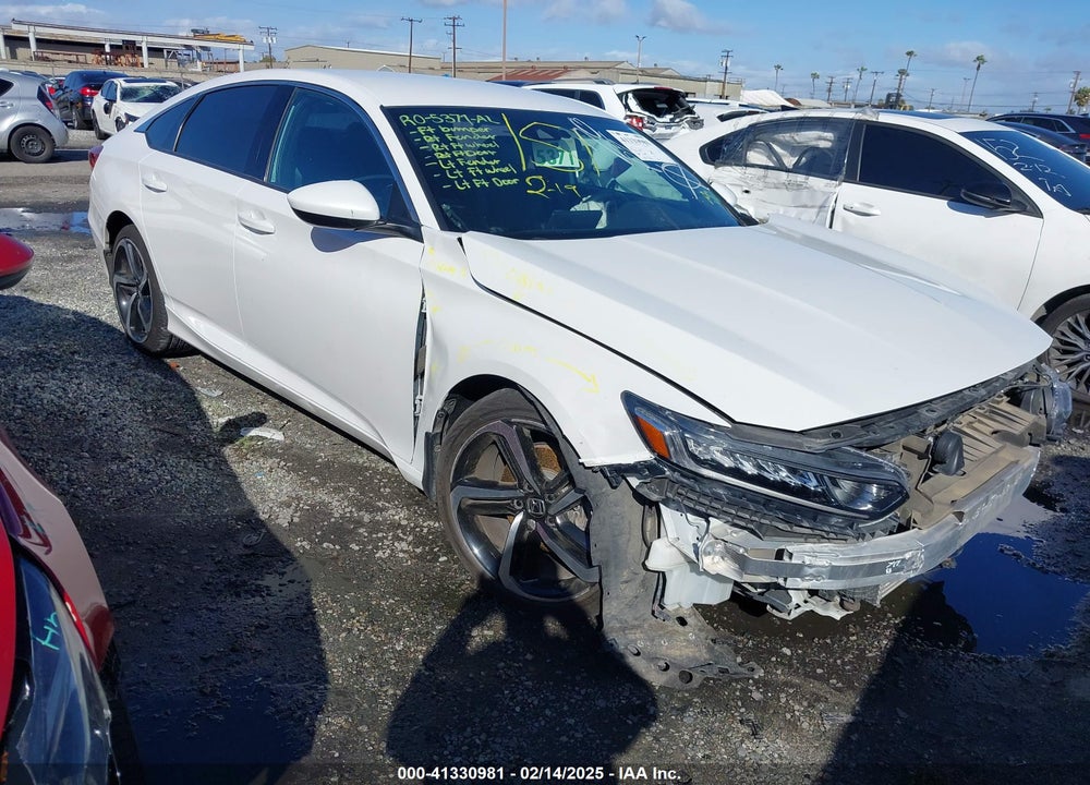 2019 HONDA ACCORD SPORT VIN: 1HGCV1F3XKA037559