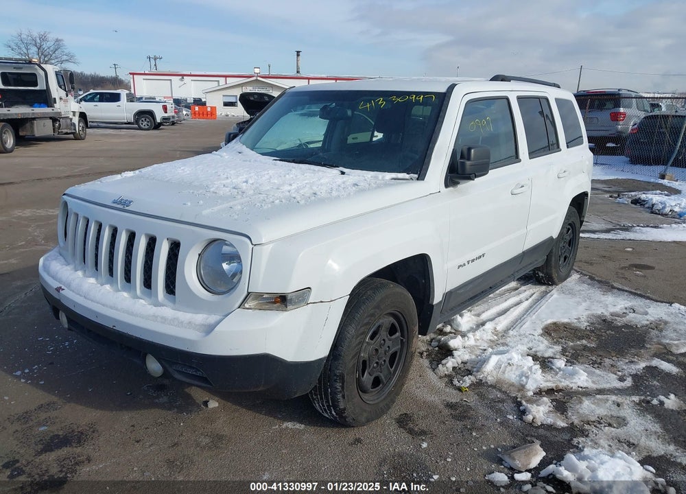 2016 JEEP PATRIOT SPORT VIN: 1C4NJPBB5GD800287