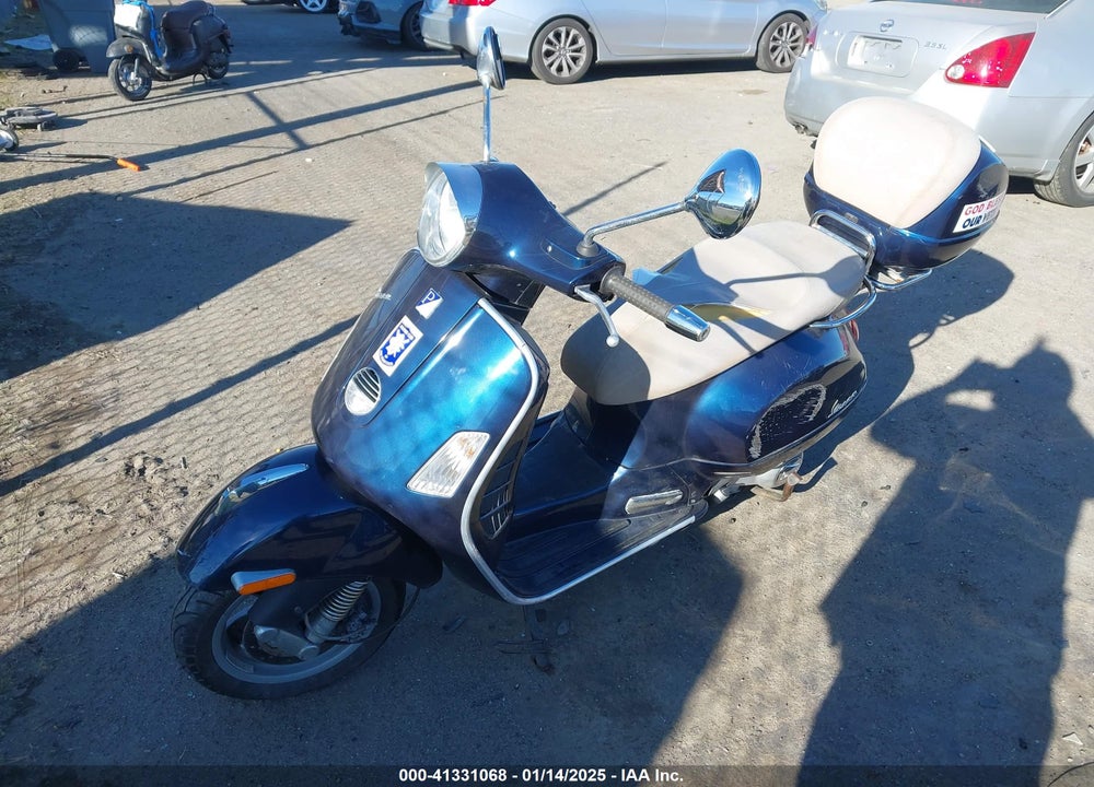 2008 VESPA GTS 250 VIN: ZAPM459L185007391