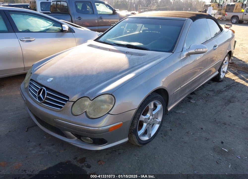 2004 MERCEDES-BENZ CLK 500 VIN: WDBTK75G44T004769