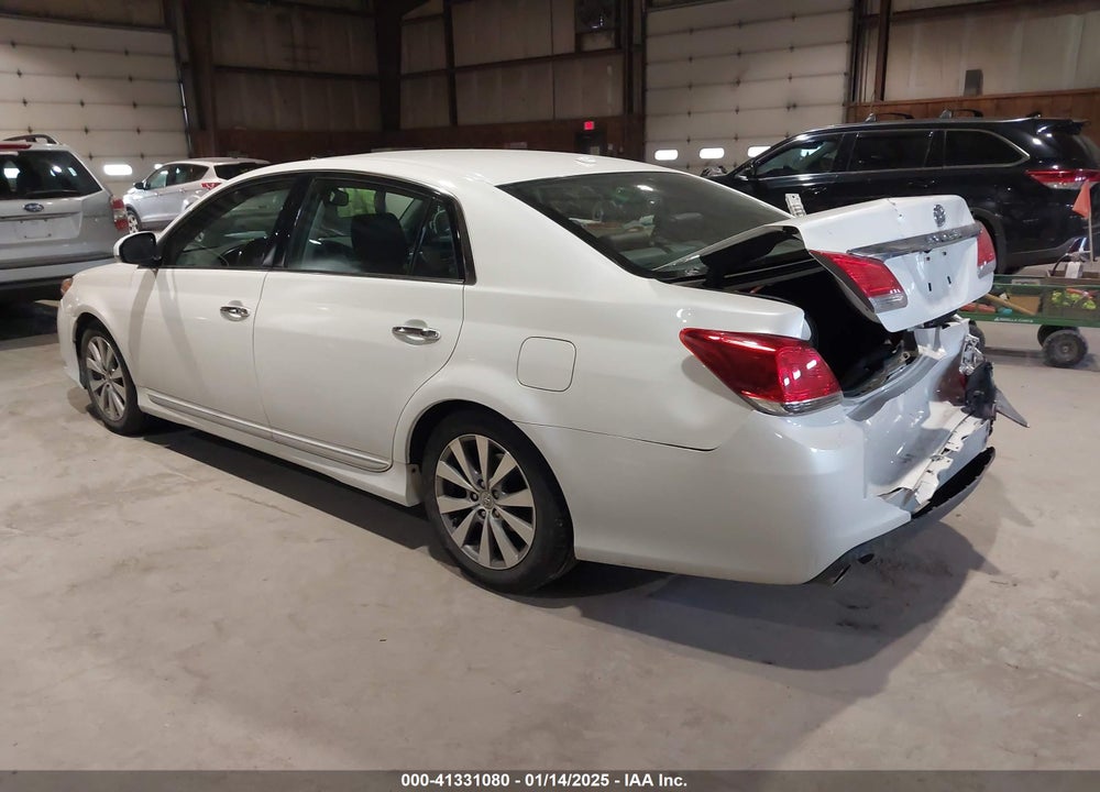 2011 TOYOTA AVALON VIN: 4T1BK3DB5BU414561